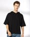 STUDIO FIT HOODIE TEE, BLACK, XL
