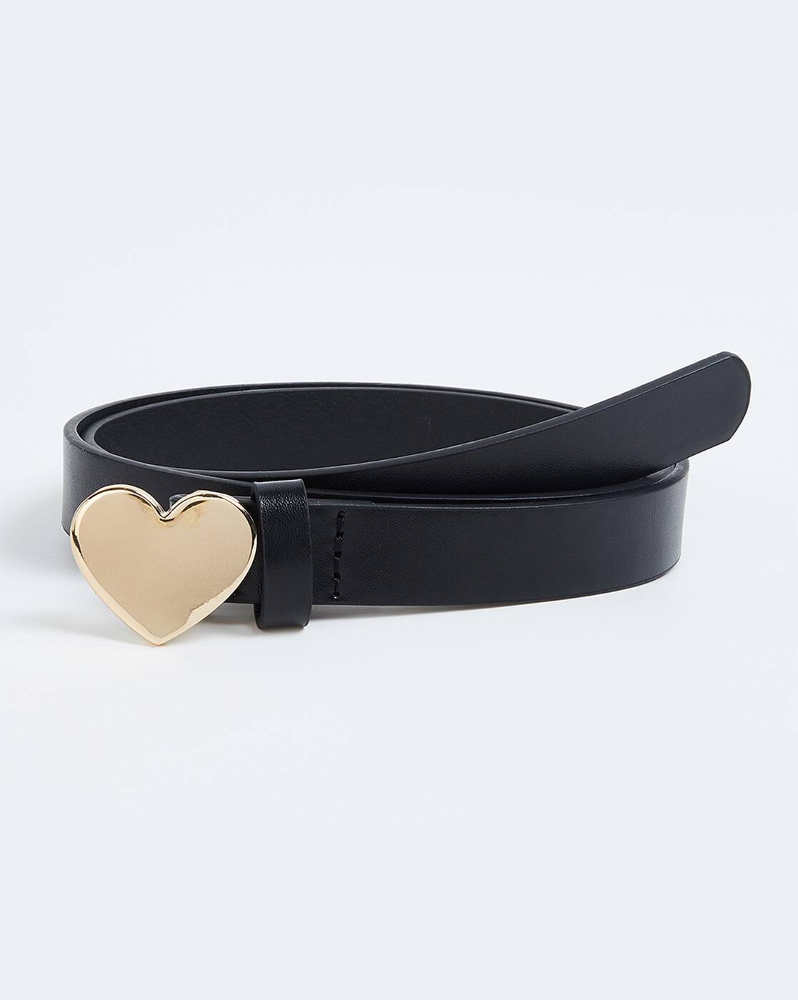 Buy MAX Women Belt with Heart Buckle Online | Ajio.com