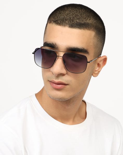 TOMMY HILFIGER Men UV-Protected Navigator Sunglasses-TH ORLANDO C1 60 S