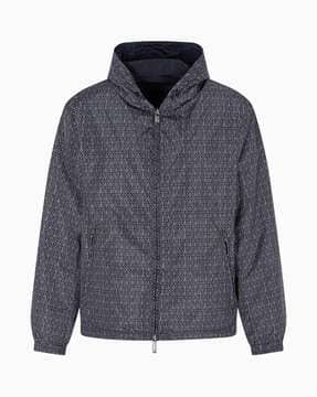 Buy EMPORIO ARMANI Majolica Print Reversible Regular Fit Blouson