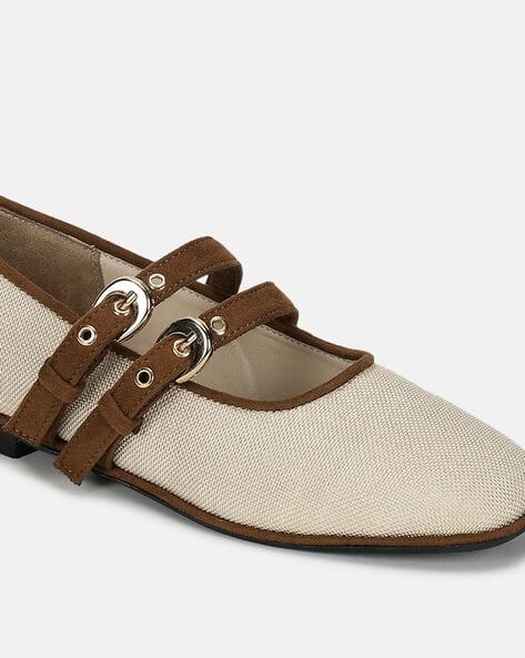Marc Loire Women Round-Toe Ballerinas with Buckle-Accent - Image 8