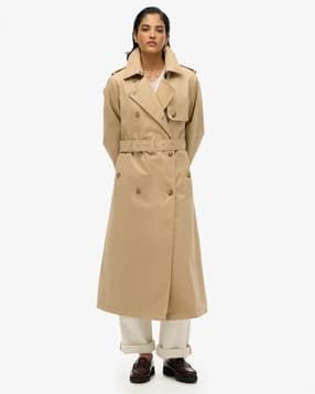 superdry Women Regular Fit Trench Coat-picture-49