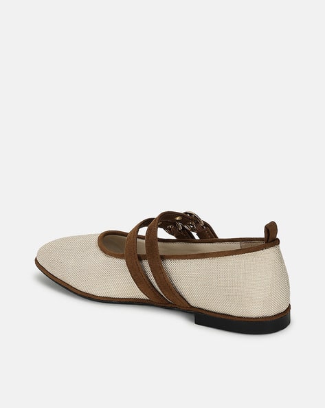 Marc Loire Women Round-Toe Ballerinas with Buckle-Accent - Image 5