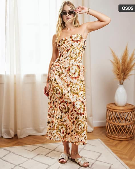 Buy Multicoloured Dresses for Women by ASOS DESIGN Online | Ajio.com