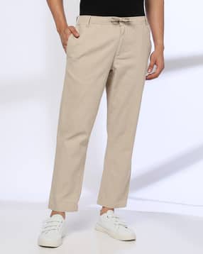 john players Men Mid-Rise Relaxed Fit Pants-picture-37