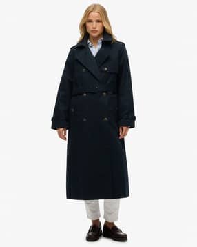 superdry Women Regular Fit Trench Coat-picture-14
