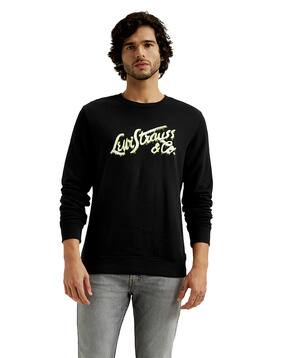 levi's Men Typographic Print Slim Fit Sweatshirt-picture-10