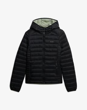 superdry Women Fuji Lite Quilted Regular Fit Hooded Puffer Jacket-picture-26