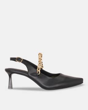 forever glam by pantaloons Women Pump Heeled Shoes with Ankle Strap-picture-17