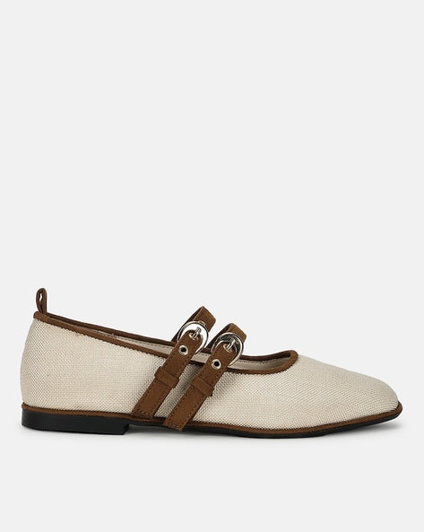 Marc Loire Women Round-Toe Ballerinas with Buckle-Accent - Image 3