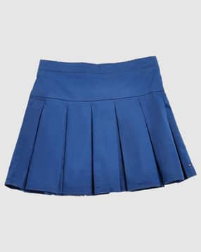 Girls Straight Regular Fit Skirt-image-4