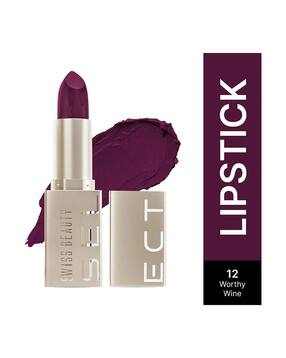 swiss beauty Select Creme Touch Lipstick - Worthy Wine-picture-41