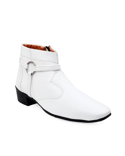 Buy White Boots for Men by BXXY Online
