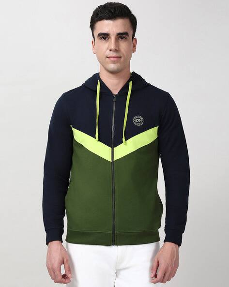 PETER ENGLAND Men Regular Fit Sweatshirt with Drawtrings