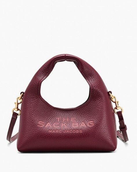 Buy MARC JACOBS The Micro Crossbody Leather Sack Bag | Cherry