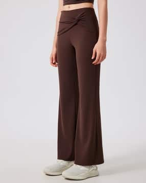 lulu & sky Women Flared Pants with Elasticated Waist-picture-12