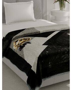 156 GSM Floral Print Single Blanket