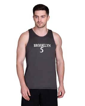 antiloop Men Typographic Print Sleeveless Vest-picture-32