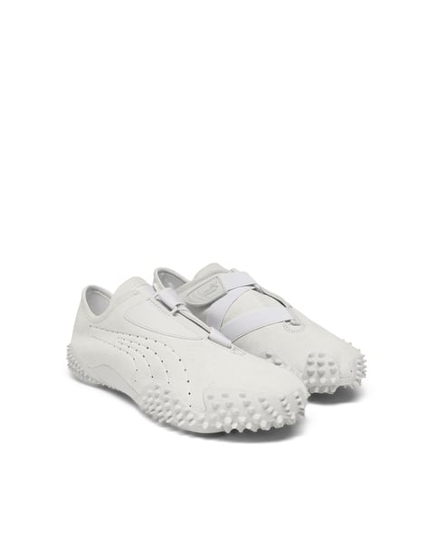 Buy PUMA Casual Shoes with Faux Leather Upper Glacial Gray