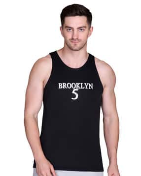 antiloop Men Typographic Print Sleeveless Vest-picture-37