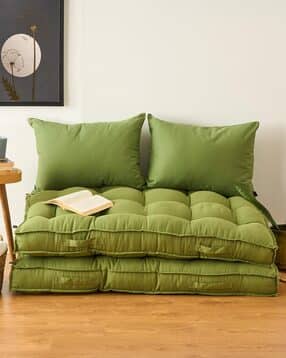 skanda fab Set of 2 Quilted Rectangular Pillows-picture-26
