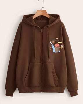 fyre rose Women Regular Fit Hoodie with Kangaroo Pocket-picture-13