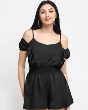 leia Women Scoop-Neck Playsuits-picture-40