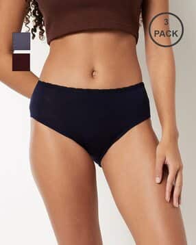 max Pack of 3 Mid Rise Hipster Panties-picture-13