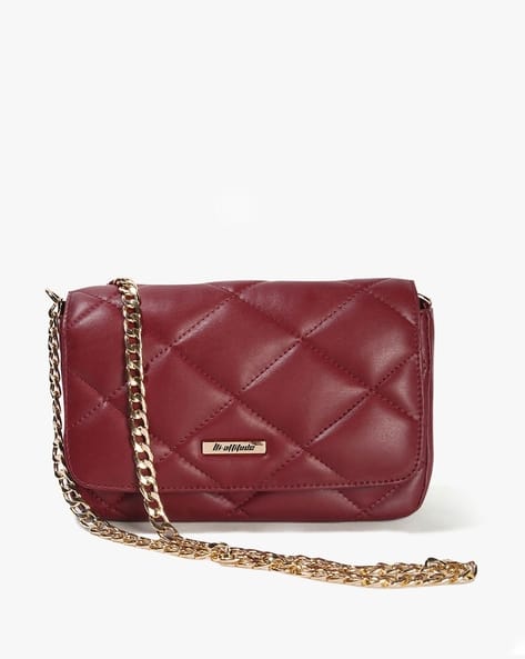 HI-ATTITUDE Women Quilted Sling Bag