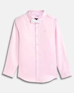allen solly Boys Slim Fit Shirt with Bow Accent-picture-13