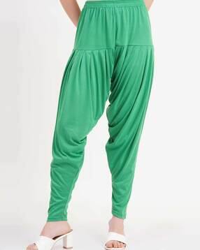 Women Elasticated Patiala Pant-image-46