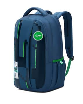 skybags Unisex GradV2 17" Padded Laptop Backpack with Rain Cover-picture-0