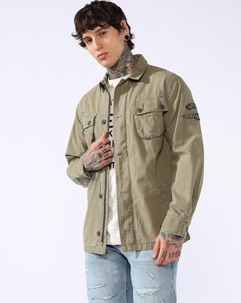 SUPERDRY Military Overshirt Jacket