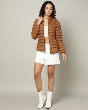 fort collins Women Regular Fit Zip-Front Puffer Jacket-picture-13