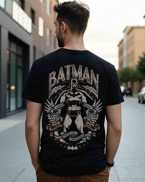 Men's DC The Dark Knight Graphic Printed T-shirt