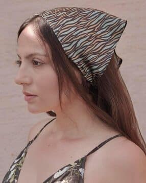 hair drama co. Women Animal Print Scarf-picture-32