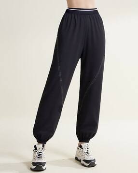 lulu & sky Women Cuffed Joggers with Elasticated Waist-picture-47
