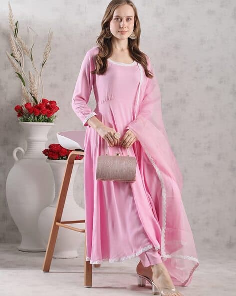 ANNI DESIGNER Women Anarkali Kurta Set