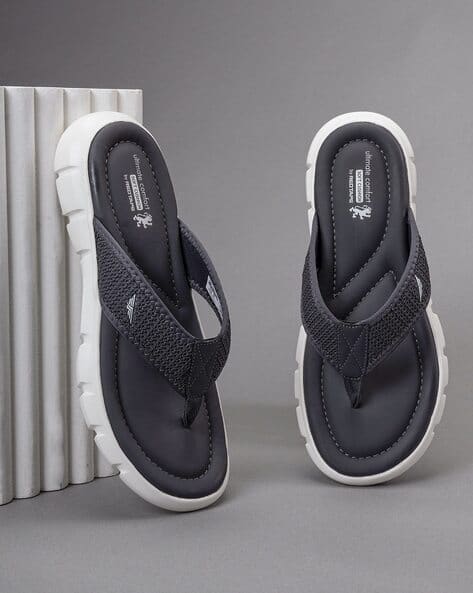 Beach Slippers Mens Size 12 Wide Flip Flops Comfort Flip-Flops