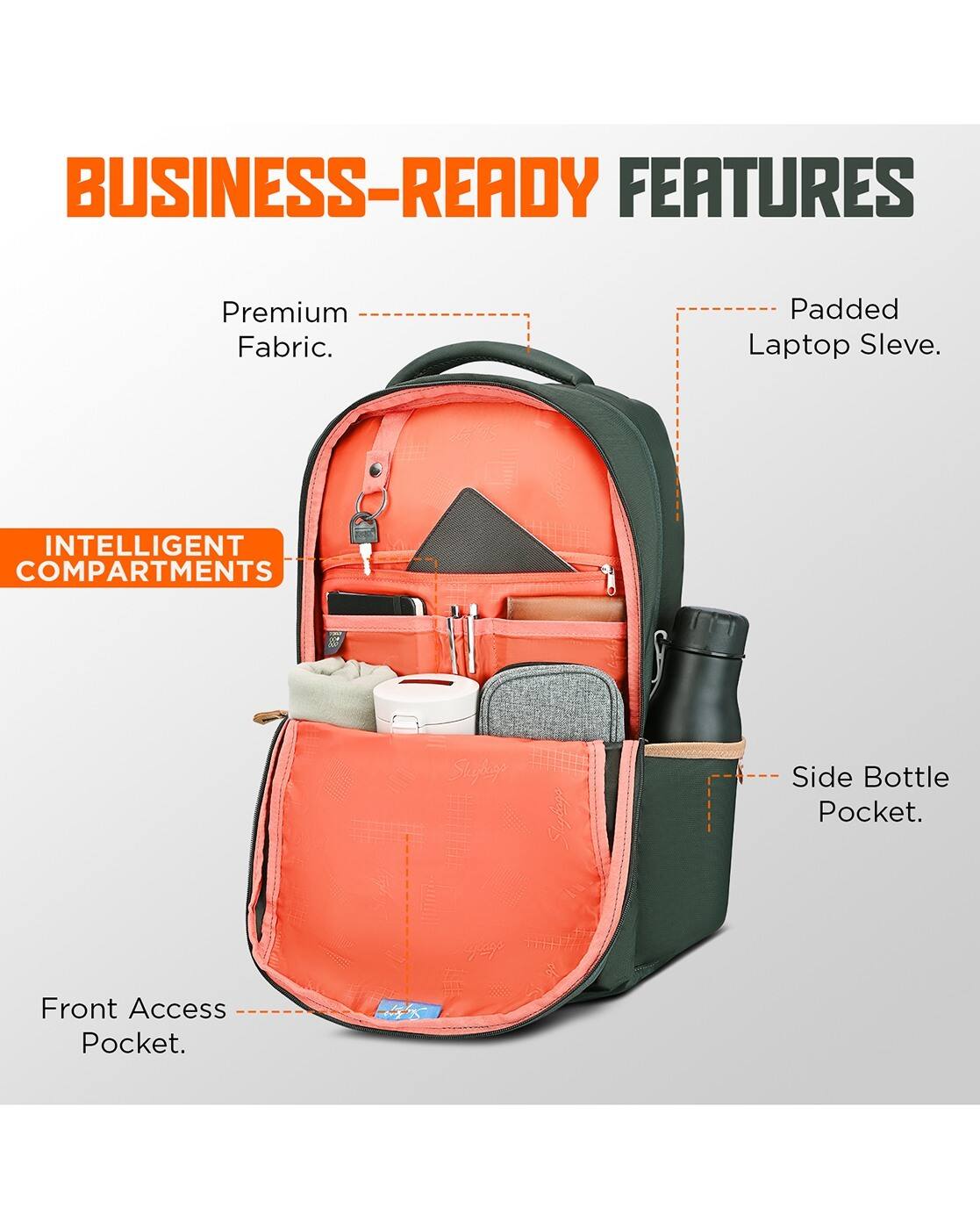 Buy Skybags Unisex Zinex Professional Lap Online | Ajio.com