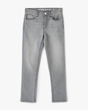 Boys Lightly Washed Slim Fit Jeans