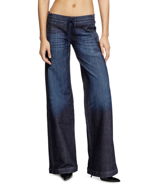 Buy DIESEL 2078 D-Ainty Relaxed Fit Jogg Jeans Blue Color Women