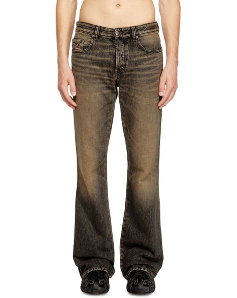 1998 Heavily Washed D-Buck Bootcut Fit Jeans