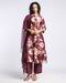 All-Over Floral Print A-Line Kurta with Palazzos & Dupatta