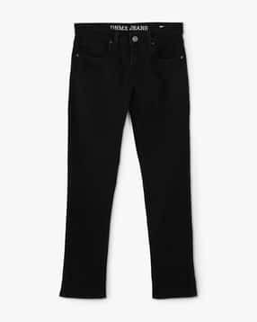 Boys Mid-Rise Slim Fit Jeans-image-32