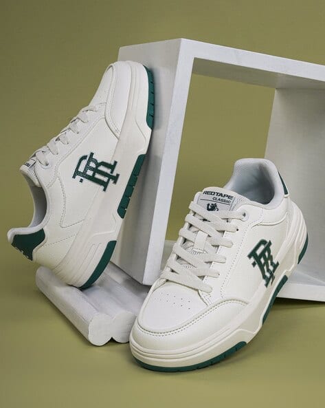 Buy Off White/Green Casual Shoes for Women by RED TAPE Online