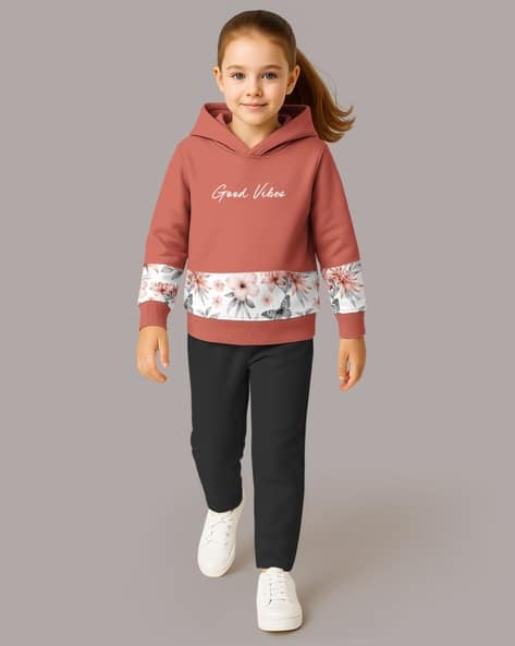 Hellcat Girls Graphic Tracksuit Set