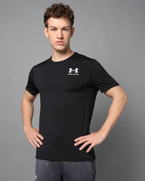 Heatgear Fitted Short-Sleeve Crew-Neck T-Shirt