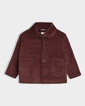 Boys Regular Fit Button-Down Jacket-image-36