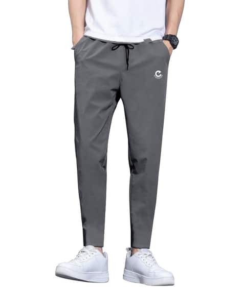 EYEBOGLER Men Mid Rise Straight Track Pants